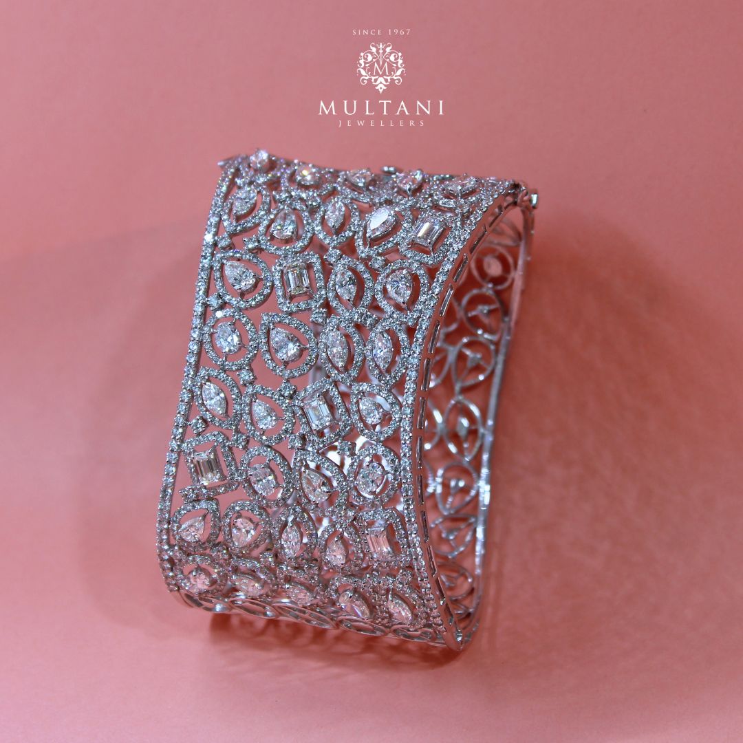 Buy 200+ Diamond Bangles Online | BlueStone.com - India's #1 Online  Jewellery Brand
