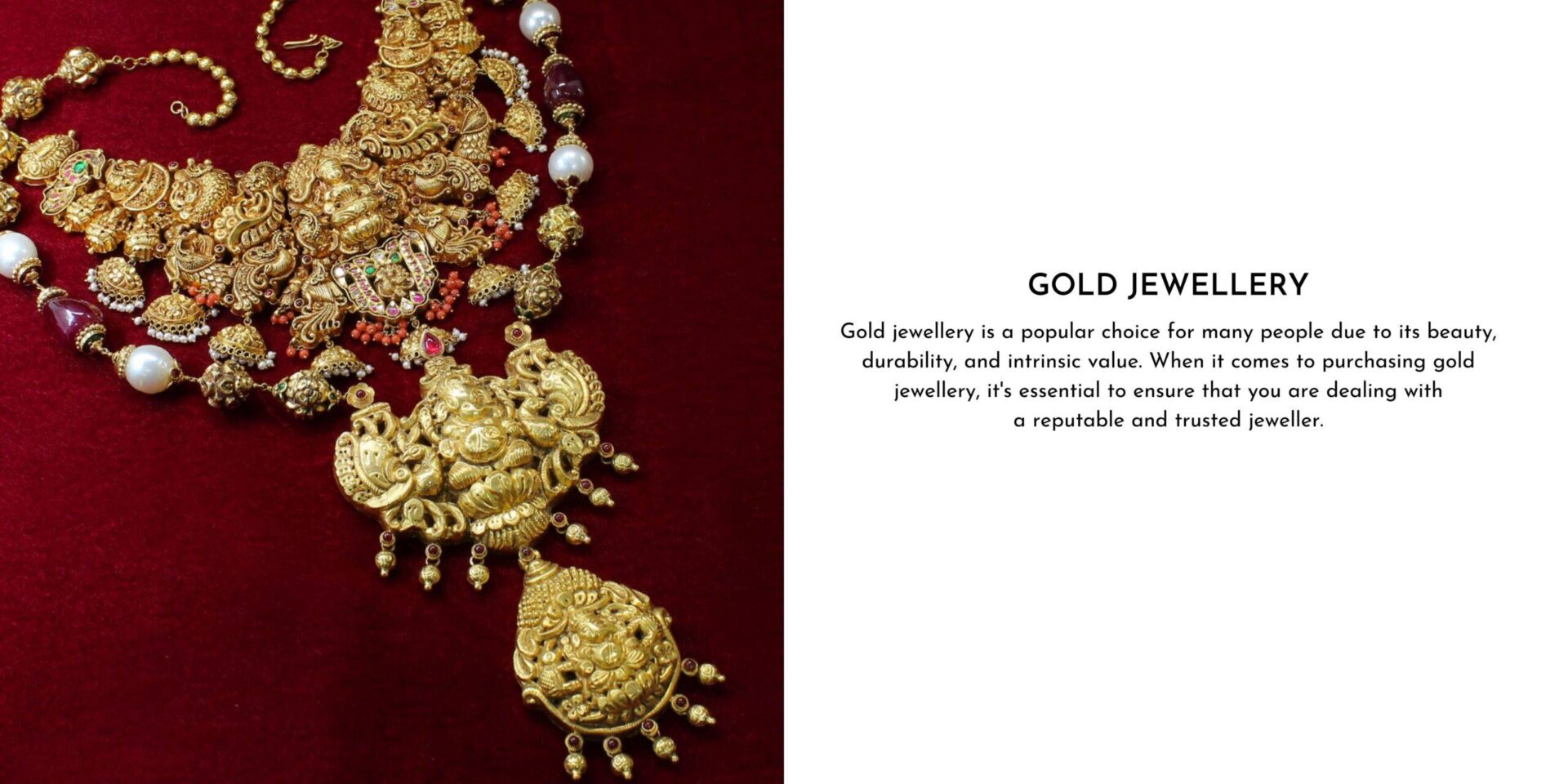 gold jewellery design for wedding
