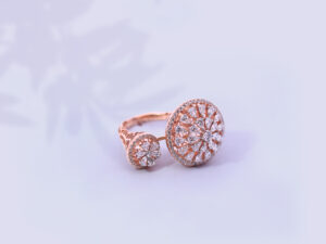 Diamond & Rose Gold Rings