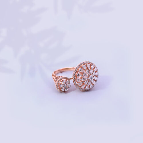 Diamond & Rose Gold Rings