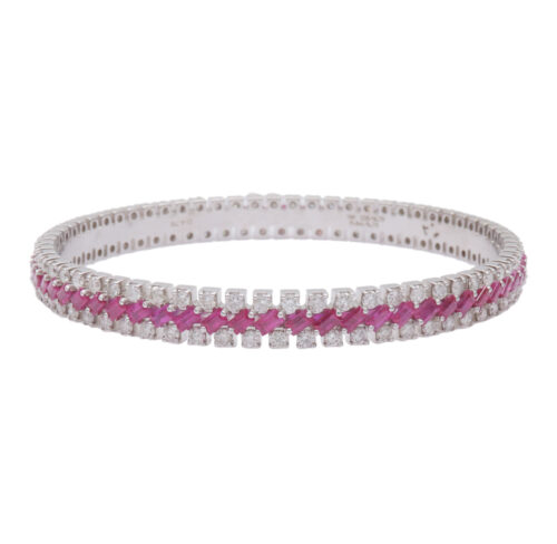 Pink Stone Bangle