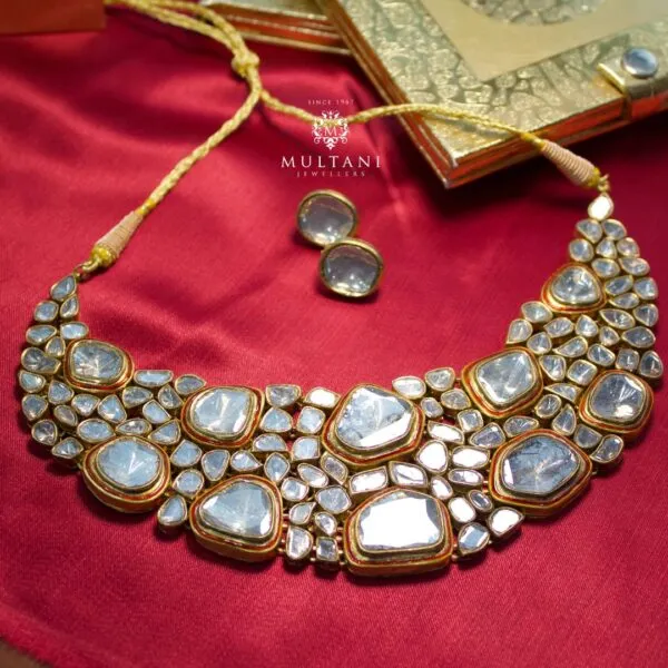 Choker Polki Set with Big Stones