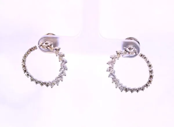 diamond studs -Glamorous Diamond Studs