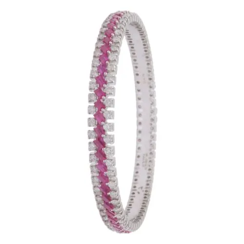 Pink Stone Bangle