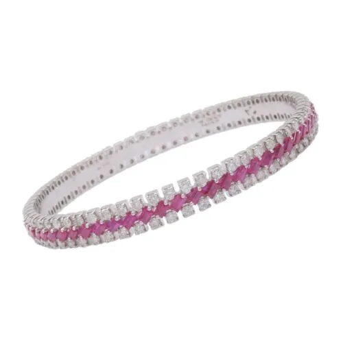 Pink Stone Bangle