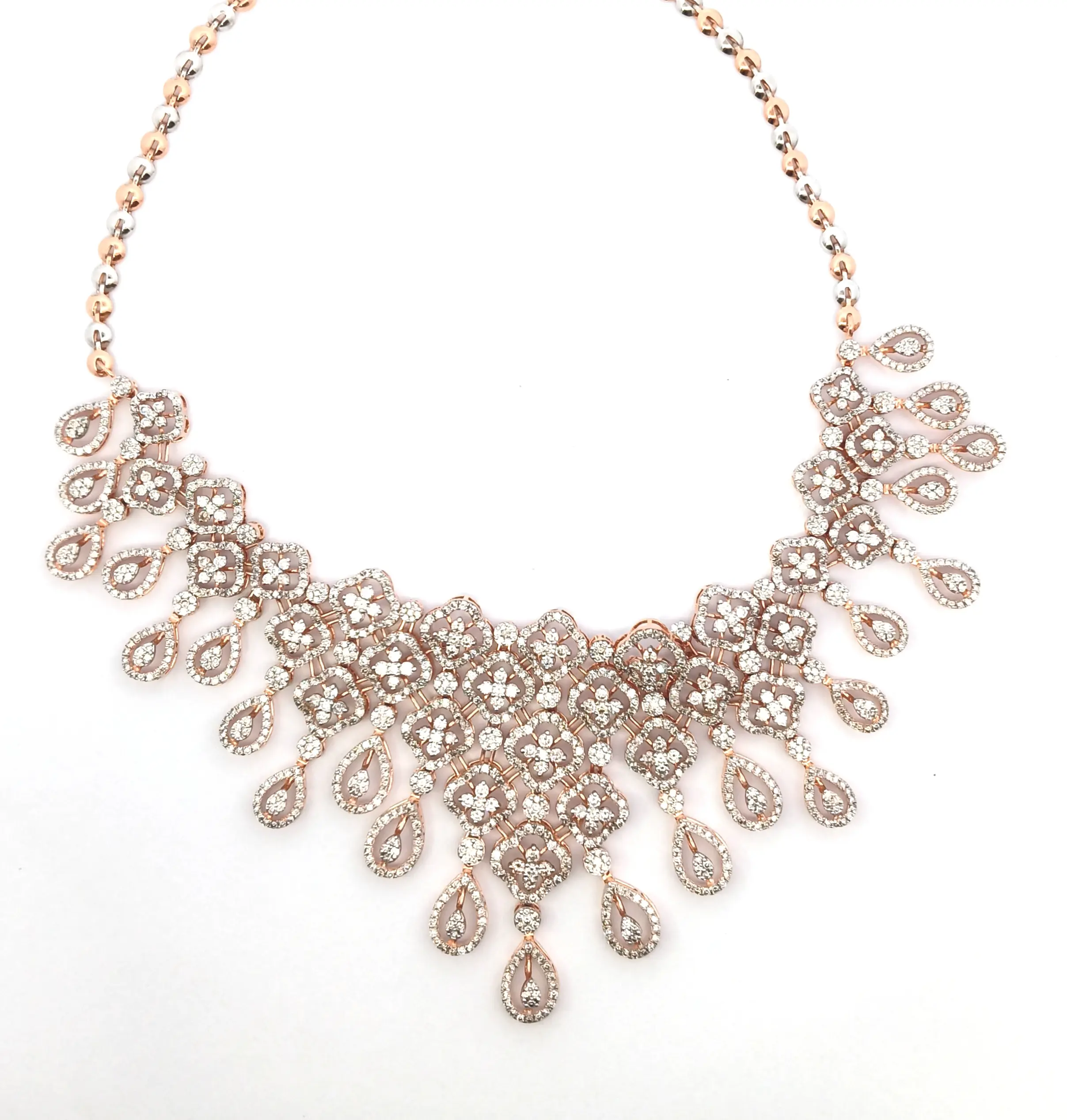 14K Gold Diamond Necklace