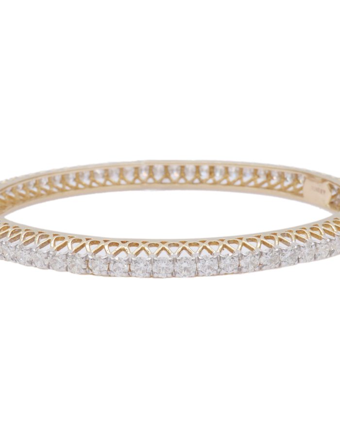 Buy Latest Diamond Bangles for Women 