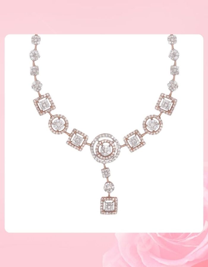 Diamond Necklace Set for Women